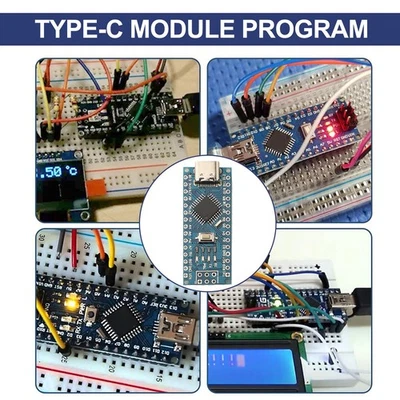 3PCS Miniature For Nano Type C USB Development Boards Compatible with IDE - Image 1 of 4