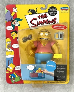 The Simpsons Barney Figur - World of Springfield 2000 Playmates Neu in OVP Rarität - Bild 1 von 4
