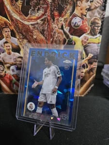ENDRICK RC ROOKIE Topps Chrome Sapphire 2024-25 Image Variation Real Madrid #100 - Picture 1 of 2