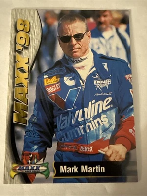 1998 Upper Deck Maxx Race Cards #6 Mark Martin - Image 1 of 4