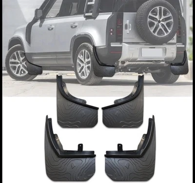 Mud Flaps Fit For Land Rover Defender 90 110 2020-2024 Mudflaps Mudguards Fender - Image 1 of 4