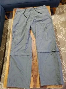 Vintage Y2K GAP Cargo Convertible Hose Herren 38x32 Baggy Zip Off Beine 05/00  - Bild 1 von 19