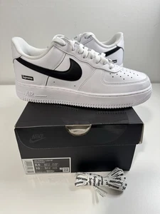 Nike Air Force 1 Low Supreme weiß schwarz 2025 Herrengröße 8,5 CU9225-102 NEU - Bild 1 von 8
