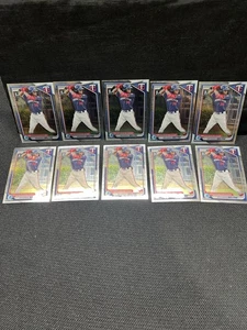 Lote de 10 EDUARDO BELTRE - MINNESOTA TWINS 2024 BOWMAN DRAFT CROMO #BCP-170 - Imagen 1 de 3