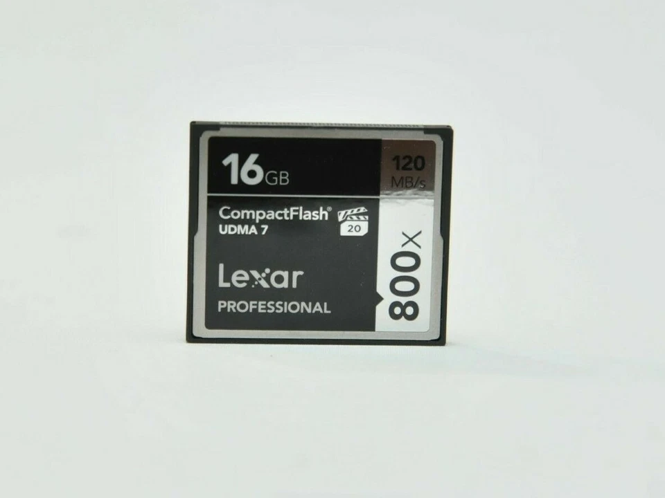 Lexar 16GB 800x Professional CF card for Canon Nikon Pentax Sony Cameras  - Image 1 of 1