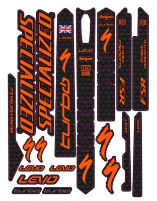 EVOKE CONCEPTS Specialized Levo 2019-2024 Frame Protection Kit