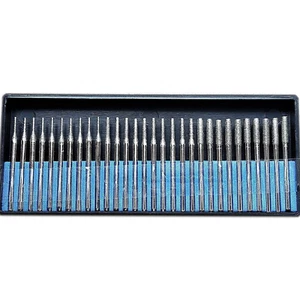 Drilax 30-Piece Lapidary Drill Bit Kit | Diamond-Coated for Jewelry, Crafts | 1/ - Picture 1 of 5