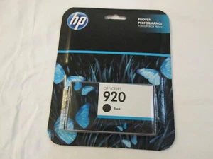 Original HP 920 Tintenpatrone SCHWARZ für Officejet 6000 6500 7000 7500 Ablaufdatum 12/2015 - Bild 1 von 4
