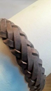 MEN'S Stylish Leather Bracelet Wrist Wraps ~ USA - made & sold by a Veteran ~§ - Picture 1 of 5