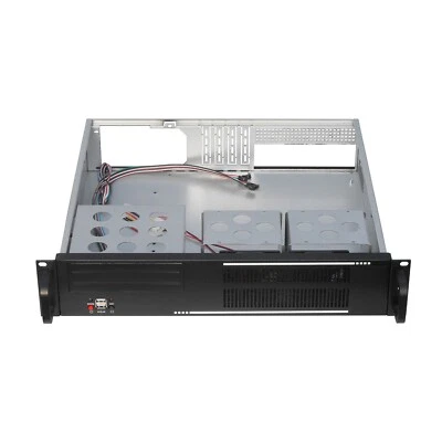2U PC case 1.0 MM SGCC Steel 4 X3.5'' HDD Bay Server ATX Empty server chassis - Image 1 of 4