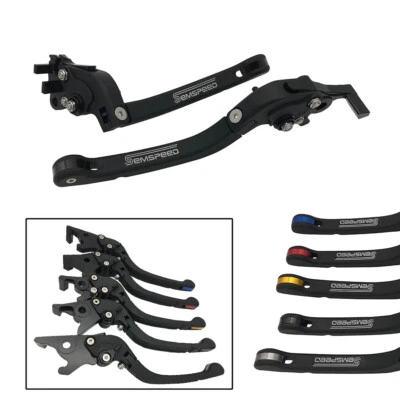 Mango de palanca de embrague de freno plegable CNC ajustable para Honda CBR650R 2019-2022 Foto 1 de 4
