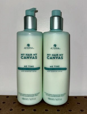 X2 ALTERNA MY HAIR CANVAS ME TIME ACONDICIONADOR DIARIO 16,5 OZ CAVIAR BOTÁNICO Foto 1 de 4