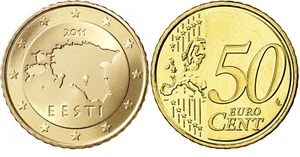 50 céntimos de euro Estonia 2011 * Unc - Imagen 1 de 1