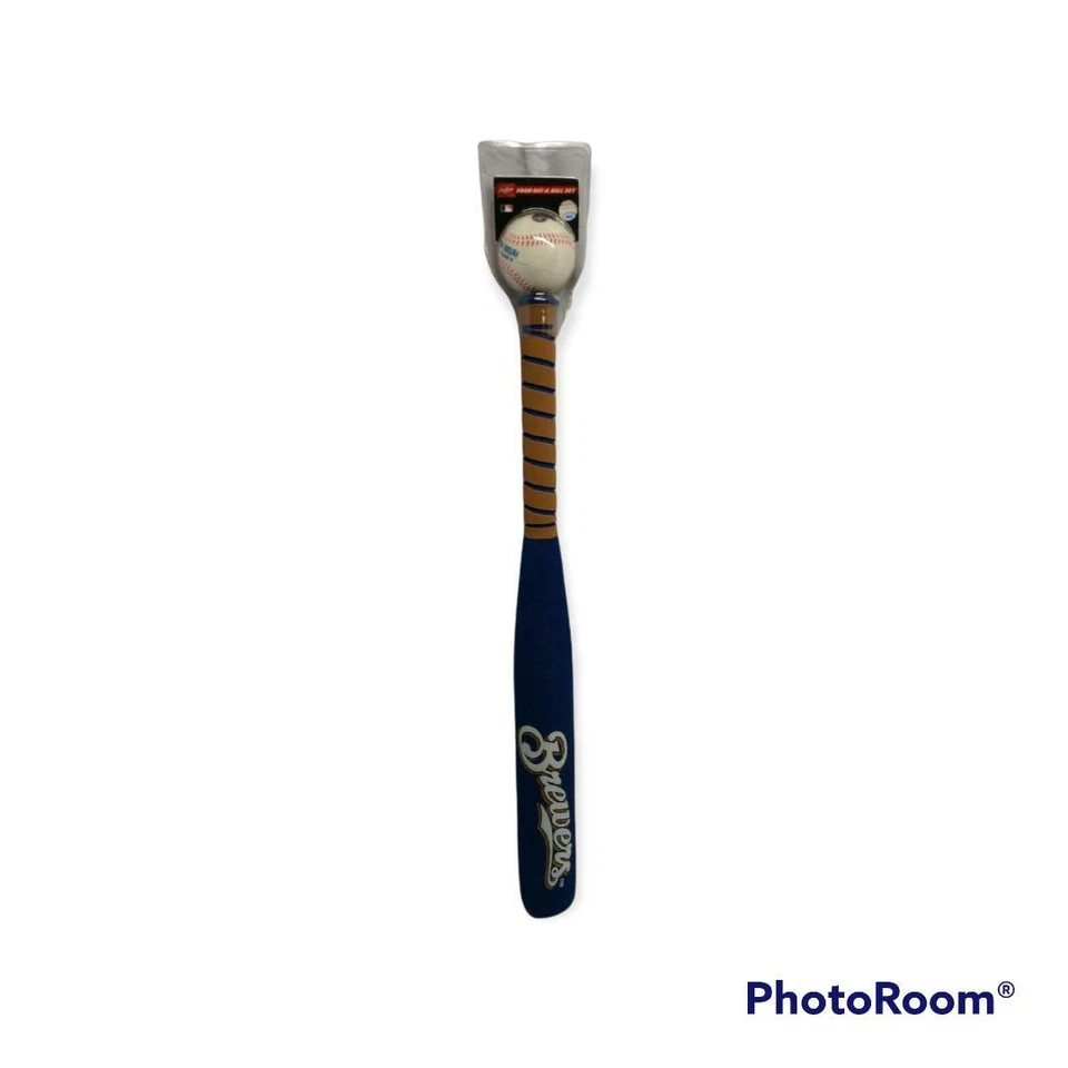 Milwaukee Brewers Kids soft Bat and Soft Strike Ball Rawlings - Image 1 of 1
