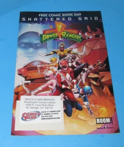 Mighty Morphin Power Rangers "Shattered Grid" Free Comic Book Day Sample L@@K - Picture 1 of 2