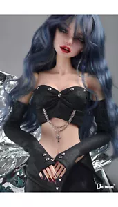 Dollmore BJD 26" doll clothes Model F - Amity Mini Top (Black) - Picture 1 of 7