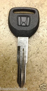 Genuine OEM Honda Accord Prelude CR-V Odyssey Key Blank CRV SM4 - Picture 1 of 3