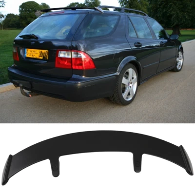 For Saab 9-5 2001-2009 51'' Matte Black SUV Rear Roof Window Spoiler Lip Wing Foto 1 de 4