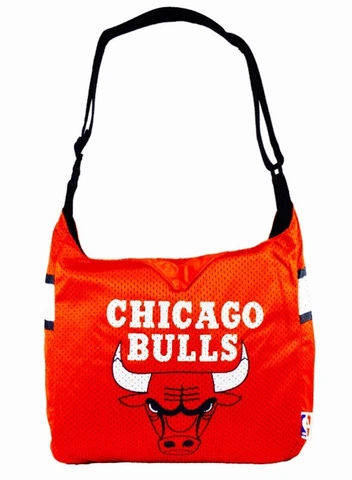 NBA Chicago Bulls Jersey Purse Tote Bag Cover