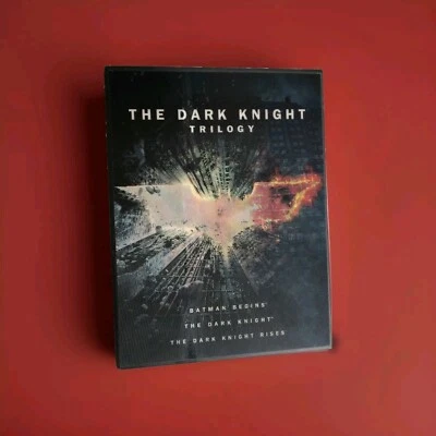 Films & DVDs: The Dark Knight DVD Christian Bale 3-Movies Trilogy Box Set Code 2 - Image 1 of 3