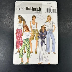 Pantalones cortos, pantalones, cinturón y faja Butterick B4462 Misses Plus y pequeños talla 16-22 - Imagen 1 de 4