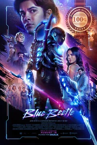 THE BLUE BEETLE 2023 DC COMICS ORIGINAL CINEMA MOVIE FILM PRINT PREMIUM POSTER - Imagen 1 de 6