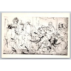 Postal Museo de Arte de Cleveland de la Fiesta de Herodes Peter Paul Rubens - Imagen 1 de 2