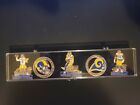 LA Rams 5 Pin Set Super Bowl LVI Championship Lapel Pins 1.50" Limited Edition!
