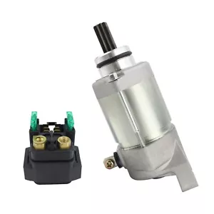 Starter Motor with Relay for Yamaha WR450F 2003 2004 2005 2006 18844 Dirt Bike - Picture 1 of 6