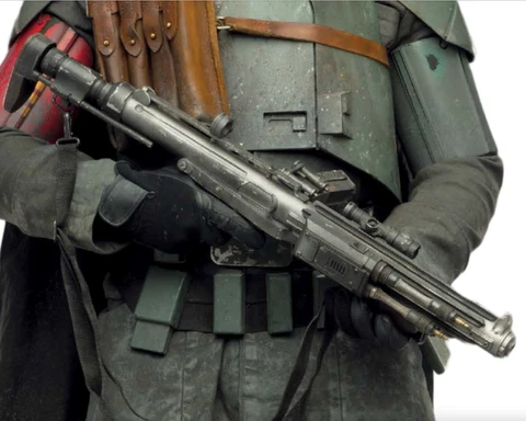 Star Wars Solo Custom 3.75 E-10 Mudtrooper Rifle (2x) for Hasbro TVC Cover