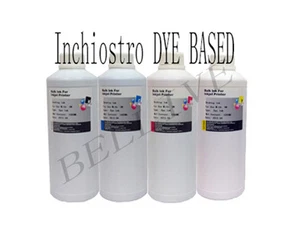 Ricarica Cartucce 4 flaconi 1000ml inchiostro colori per Brother Cano Epson HP - Foto 1 di 1