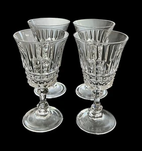 Set Of 4 Vintage Cristal D’Arques Durand Tuilleries Villandry Cordials 3-3/4" - Picture 1 of 7