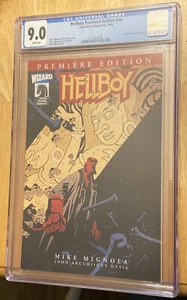 Rare Hellboy Premiere Edition #nn CGC 9.0 (2004) - Wizard Mail-Away Exclusive - Picture 1 of 3