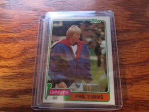 1981 Topps Phil Simms #55 New York Giants - Bild 1 von 2