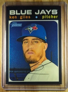 2020 Ken Giles Topps Heritage Chrome MLB SP /999 Toronto Blue Jays #THC-168 - Picture 1 of 2