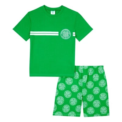 CELTIC F.C Celtic FC Jungen Pyjama kurz PJS Set offizielle Club Ware