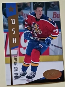 ROB NIEDERMAYER - 1993-94 Parkhust Hockey - USA/Canada Gold #G5 - Picture 1 of 2