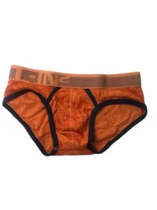 C-IN2 Men's  Briefs Stretch  Regular Orange Underwear Size Medium NWOB NEW - Picture 1 of 3