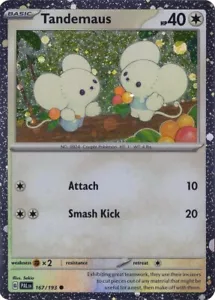 Pokemon TCG SV: 167/193 Tandemaus Cosmos Holo-foil Promo NEW N/MINT+ - Picture 1 of 2