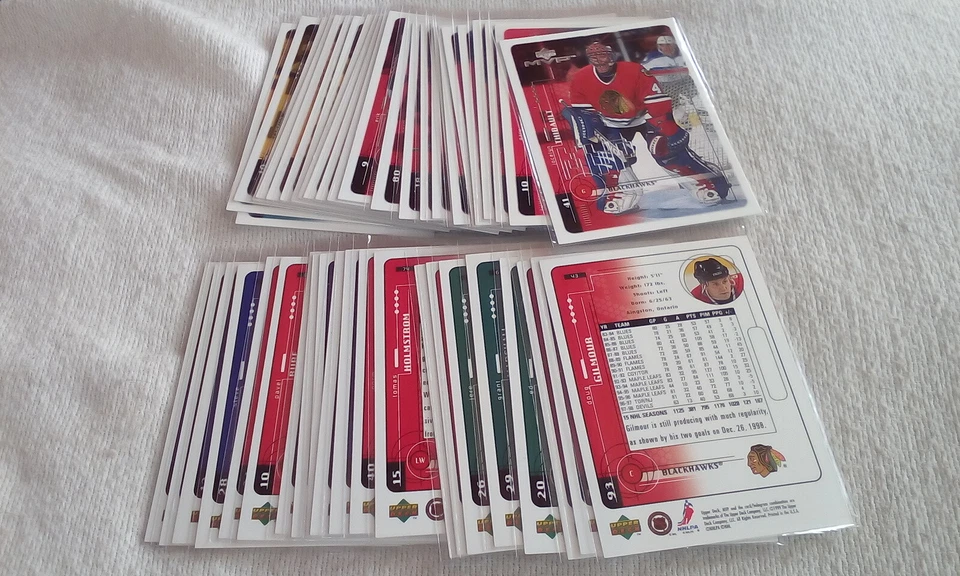 1998-99 Upper Deck MVP Base Set Hockey. Pick cards that you want/need. - Image 1 of 2