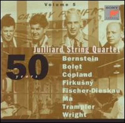 Juilliard String Quartet: 50 Years, Vol. 5 by Aaron Copland: New - Image 1 of 1