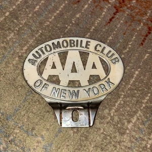 License Plate Topper AAA Automobile Club Of New York Grammes Inc Allentown, PA - Picture 1 of 6