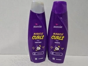 Aussie Miracle Curls Shampoo & Conditioner Set 12 Fl oz Each Set *New* - Picture 1 of 12