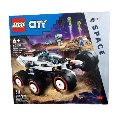 Lego 6470826 City Space Explorer Rover and Alien Life Sealed 6+ 311 Pieces READ - Image 1 of 4