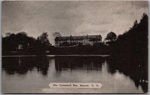 Postcard Roscoe New York The Campbell Inn Lakeside Scenic View Sullivan County - Picture 1 of 2