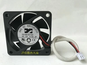 Für ARX FD1260-S3112C DC12V 0,13A 6cm 6015 Silent Lüfter 2pin - Bild 1 von 4