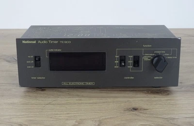 National TE 903 Audio Timer, optisch guter Zustand, Bastlergerät, 10360/70709 - Bild 1 von 4