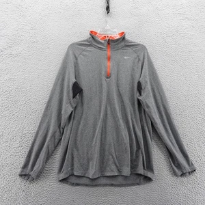 Nike Running DriFit Pullover para Correr Grande Gris Hombre Ropa Activa Ligera - Imagen 1 de 12