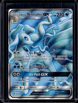 2017 Pokemon Sun & Moon Guardians Rising Alolan Ninetales #132/145 - Image 1 of 2