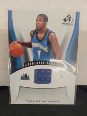 2006-07 Sp Game Used Rashad McCants Game Used Jersey Relic Minnesota... - Image 1 of 2